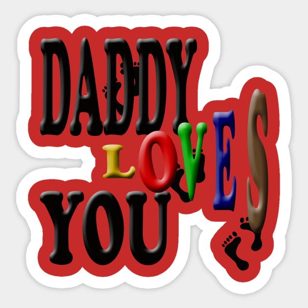 LOVE Sticker by Daddy LIO